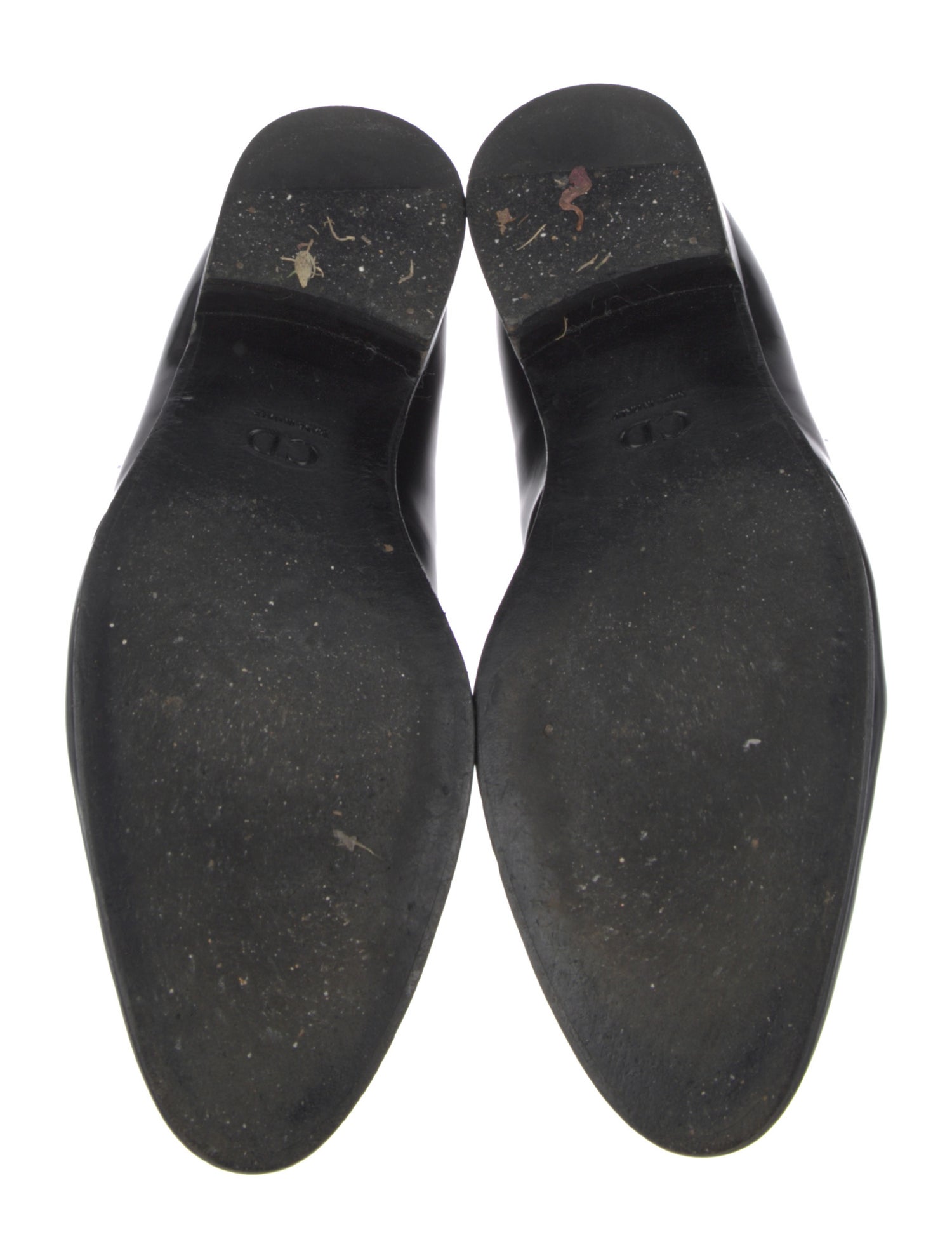 Christian Dior Leather Derby Shoes